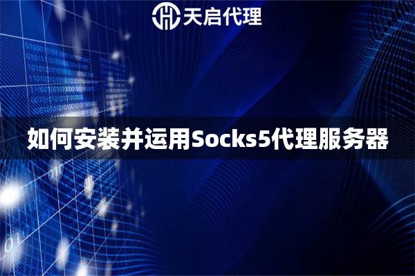 如何安装并运用Socks5代理服务器