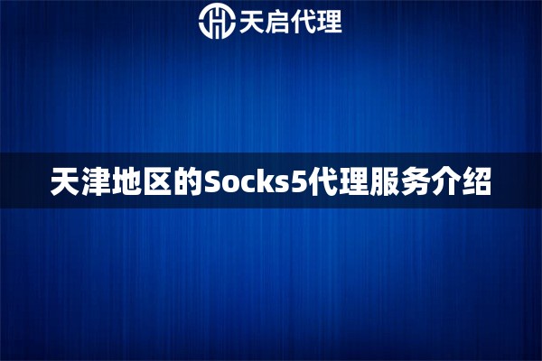 天津地区的Socks5代理服务介绍