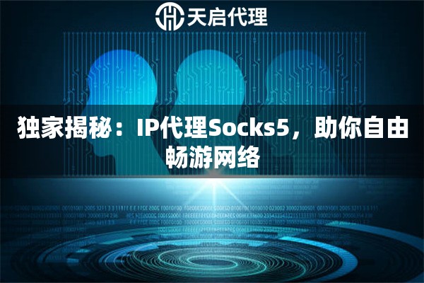 独家揭秘：IP代理Socks5，助你自由畅游网络