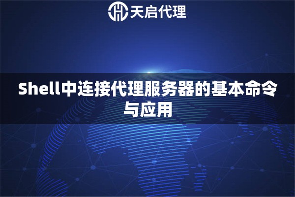 Shell中连接代理服务器的基本命令与应用