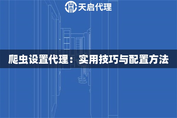 爬虫设置代理：实用技巧与配置方法